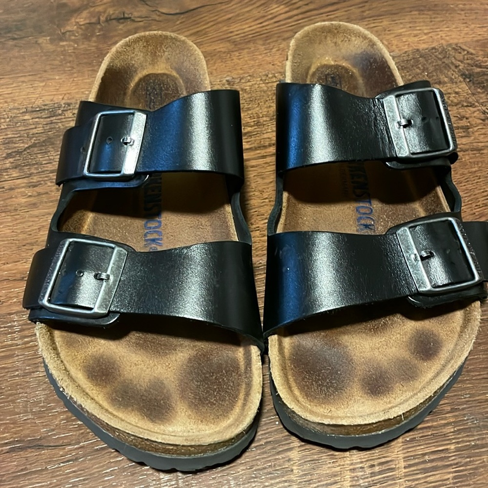 Black Arizona Sandals